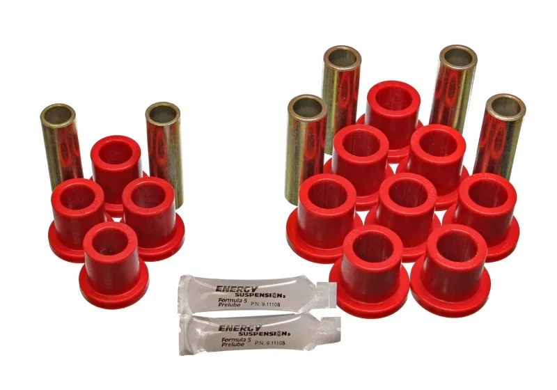 Energy Suspension 4.2102R, Ford Trk Rear Spring Bushing O.E.M. - Red