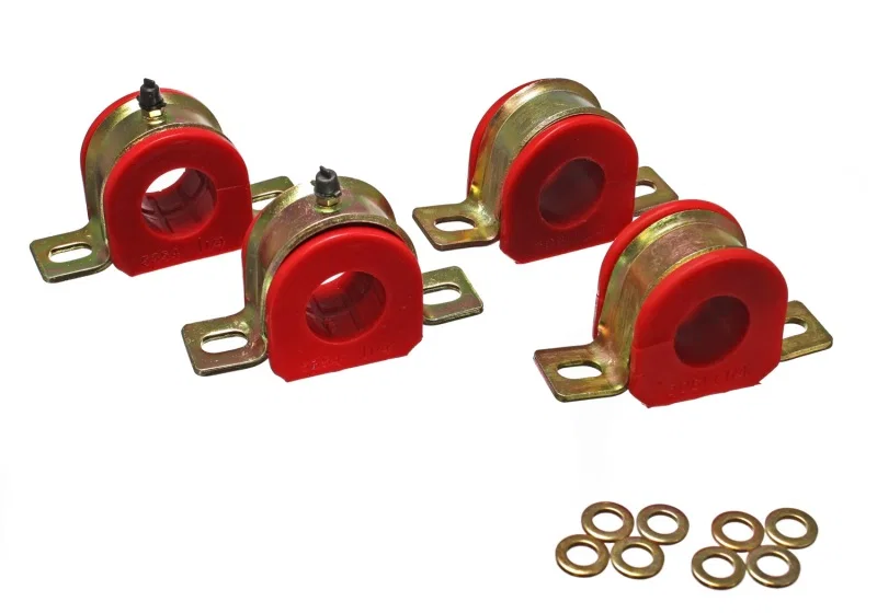 Energy Suspension 3.5177R, 1-1/4in GM Greaseable S/B Set - Red
