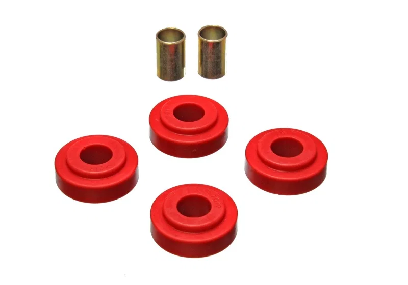 Energy Suspension 11.7101R, 79-85 Mazda RX7 Red Front Strut Rod Bushing Set