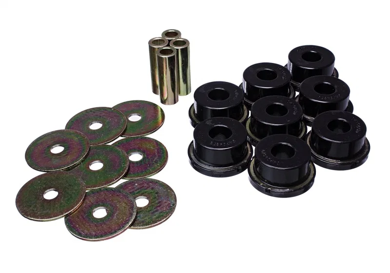 Energy Suspension 19.4102G, 05-09 Subaru Legacy Rear Subframe Bushing Set - Black