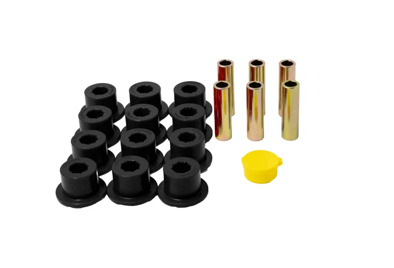 Energy Suspension 8.2118G, 00-06 Toyota Tundra Leaf Spring Bushing Set - Black