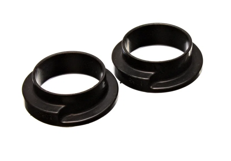 Energy Suspension 9.6115G, Universal 2-3/16in ID 3in OD 1in H Black Coil Spring Isolators (2 per set)