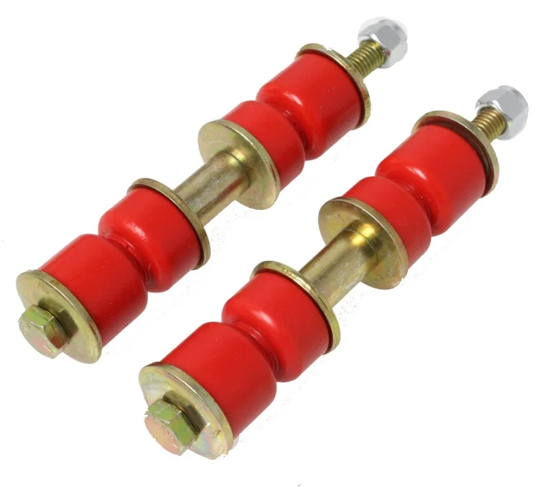 Energy Suspension 9.8163R, Universal End Link 3 3/8-3 7/8in - Red