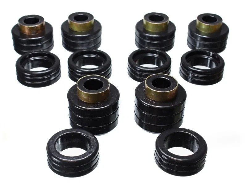 Energy Suspension 3.4123G, Chevy Pickup 2&4Wd Body Mounts - Black