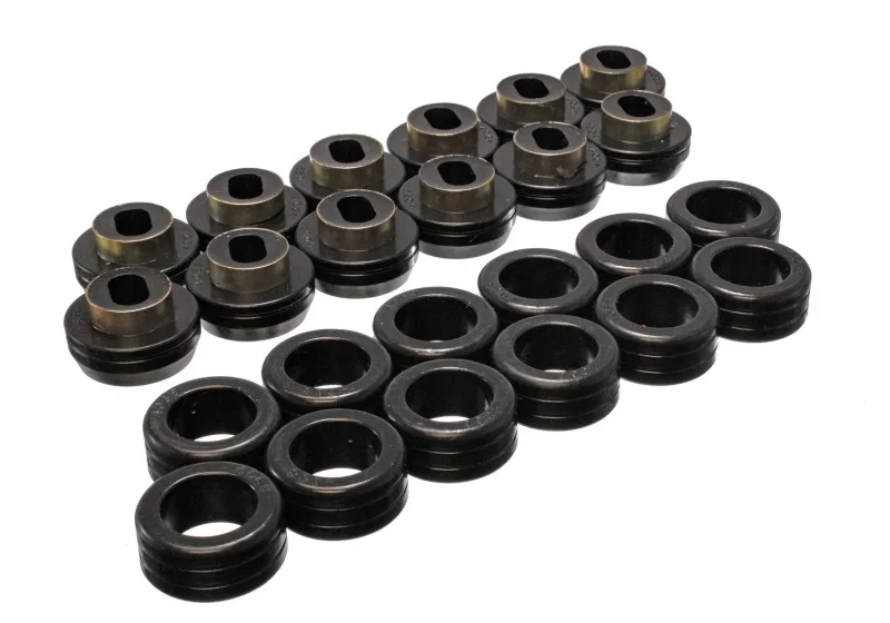 Energy Suspension 3.4132G, GM Body Mount Set - Black
