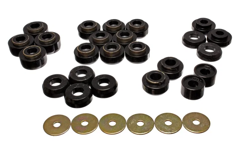 Energy Suspension 3.4145G, GM Body Mount - Black for Chevrolet