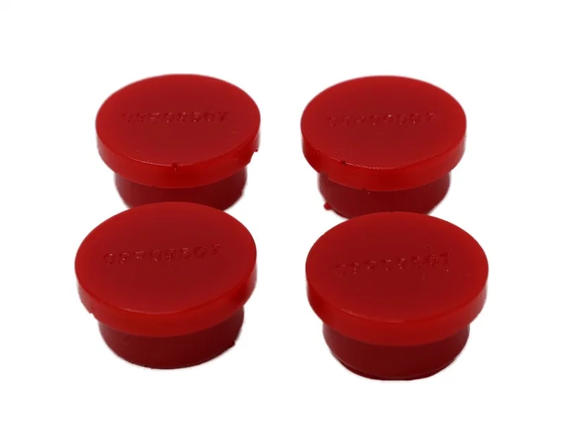 Energy Suspension 9.9549R, Universal End Cap Bushing Set 1.130 DIA - Red
