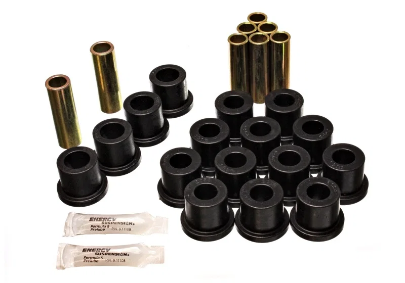 Energy Suspension 4.2138G, Spring Bushings - Black for Ford F-250