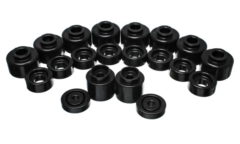 Energy Suspension 4.4111G, Body Mount Set - Black