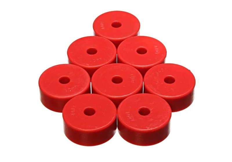 Energy Suspension 9.9531R, Pad - Med - 2-1/32in OD x 7/16in ID x 13/16in H - Red