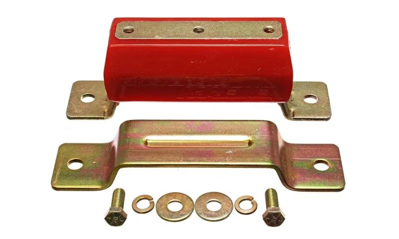 Energy Suspension 3.1129R, GM Large 7.5C-C Red Transmission Mount (Zinc Finish)