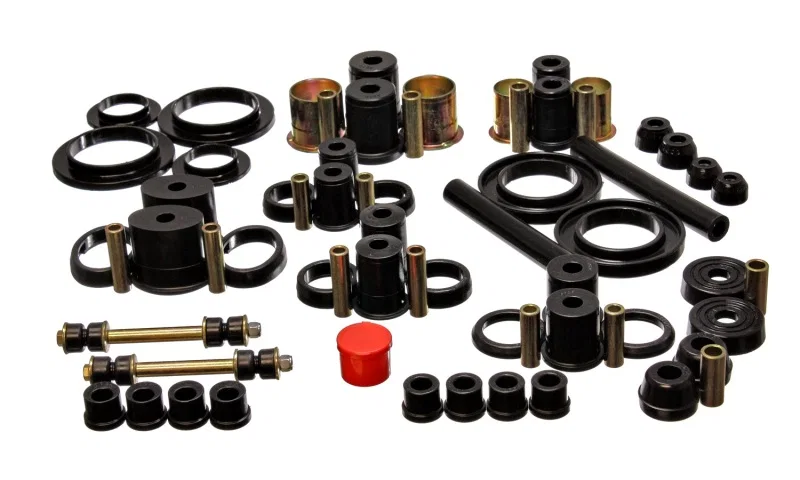 Energy Suspension 4.18112G, 94-98 Ford Mustang Black Hyper-flex Master Bushing Set