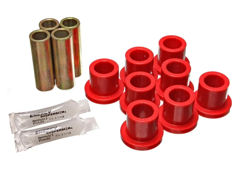 Energy Suspension 4.2107R, Ford Trk Rear Spring Bushing - Red