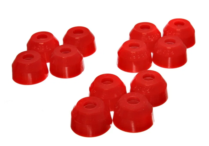 Energy Suspension 9.13109R, Tie Rod End Boot O.E.-Box Of 12 - Red
