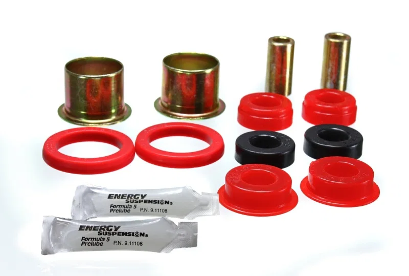 Energy Suspension 4.3133R, Ford Control Arm Bushings - Red