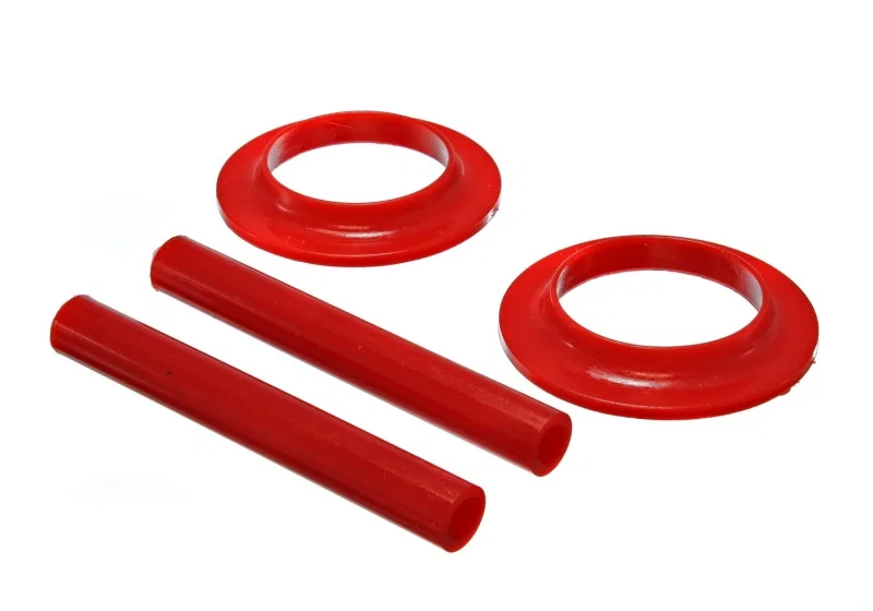Energy Suspension 9.6102R, GM Spring Isolator Set - Red