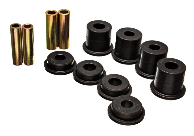 Energy Suspension 4.4116G, Ford Rear Subframe Bushing Set - Black