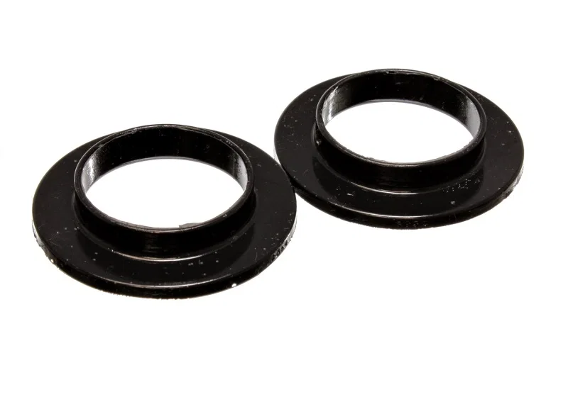 Energy Suspension 9.6103G, Universal 2 3/16in ID 3 1/2in OD 11/16in H Black Coil Spring Isolators (2 per set)