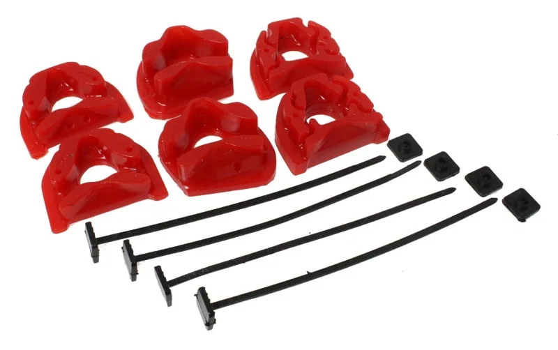 Energy Suspension 16.1106R, 94-01 Acura Integra / 99-00 Honda Civic Si (Manual Transmission) Red Motor Mount I