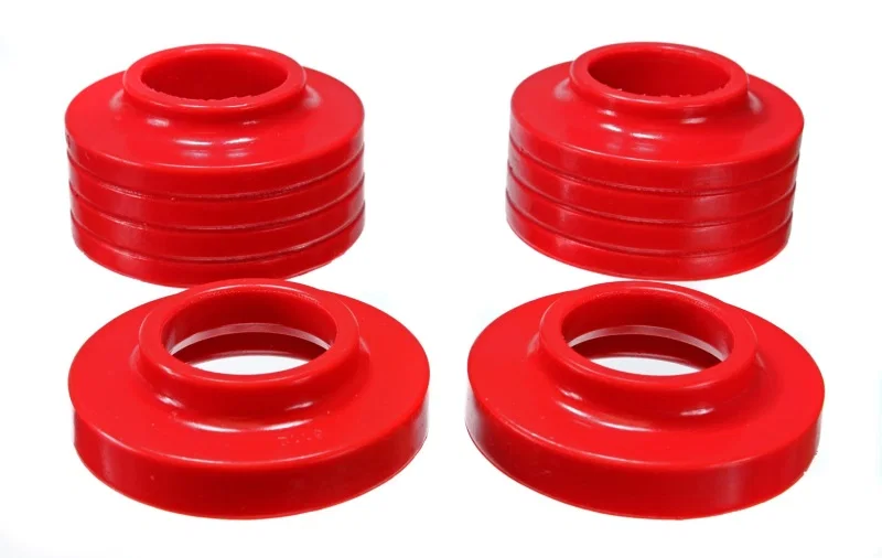 Energy Suspension 2.6102R, Jeep Spring Isolators - Red