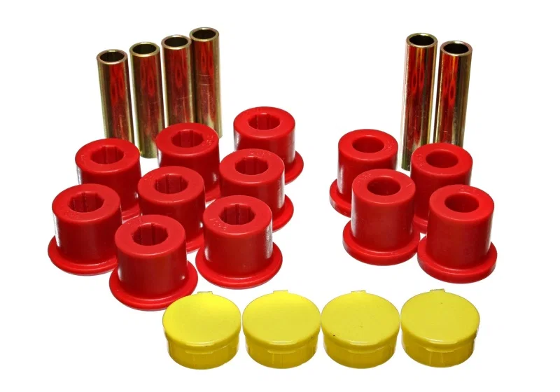 Energy Suspension 5.2114R, Rear Leaf Spring Set - Red for Dodge Durango