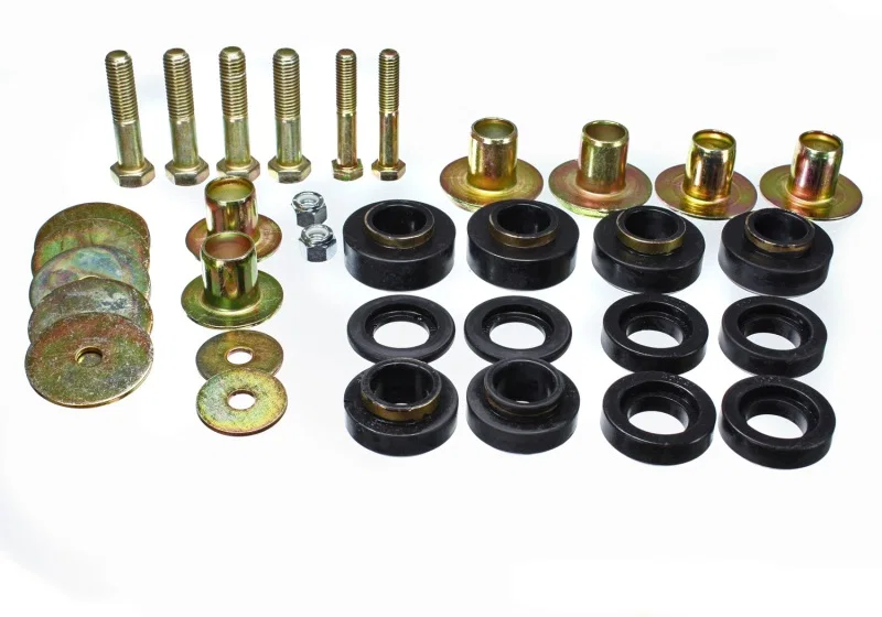 Energy Suspension 3.4144G, Firebird Body Mount Set - Black