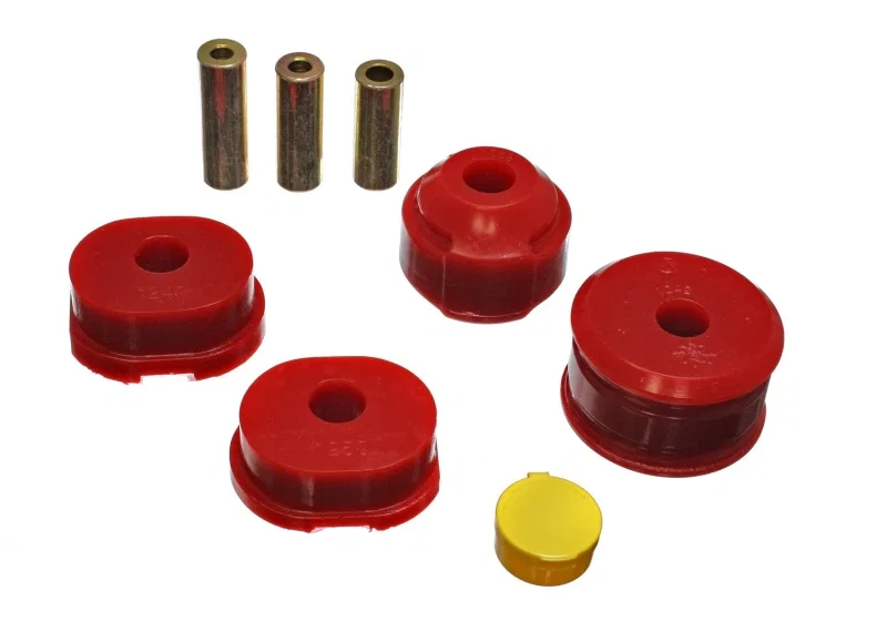 Energy Suspension 8.1104R, 05-07 Scion tC Red Motor and Transmission Mount Bearings