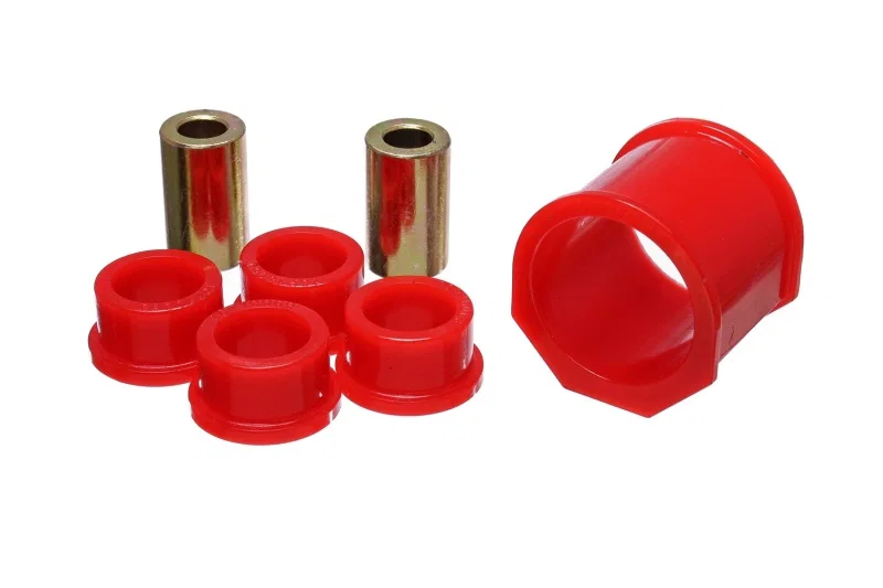 Energy Suspension 11.10101R, 06-14 Mazda Miata Red Rack & Pinion Bushing Set