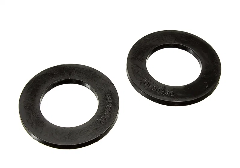 Energy Suspension 4.6112G, Front Coil Spring Isolator Set - Black for Ford Bronco