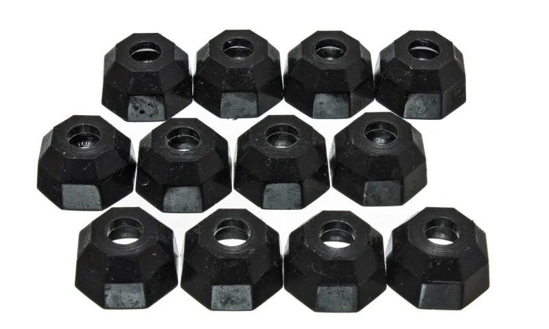 Energy Suspension 9.13122G, Tie-Rod End Boot - Oct (12) - Black