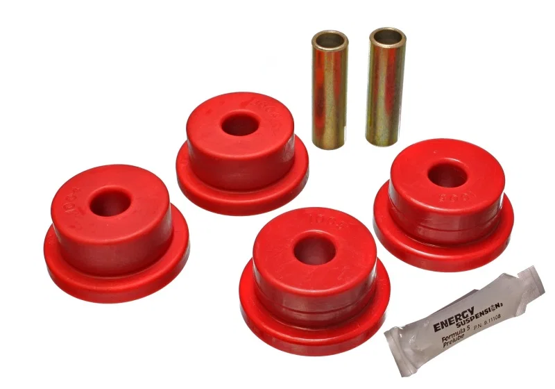 Energy Suspension 3.1104R, 80-82 Chevy Corvette Red Differential Carrier Bushing Set