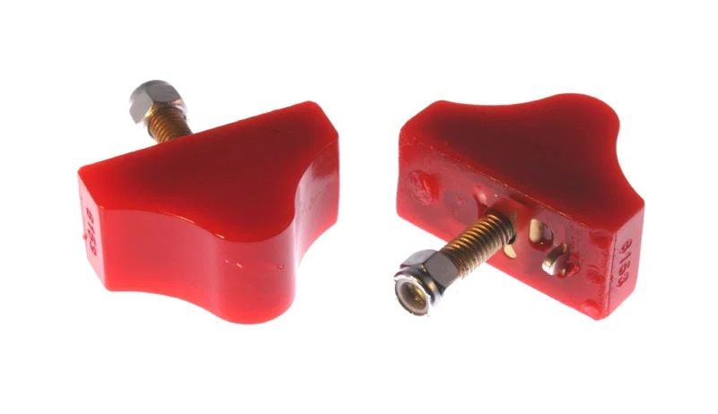 Energy Suspension 9.9154R, GM Lower B Stop Single Hump Set - Red