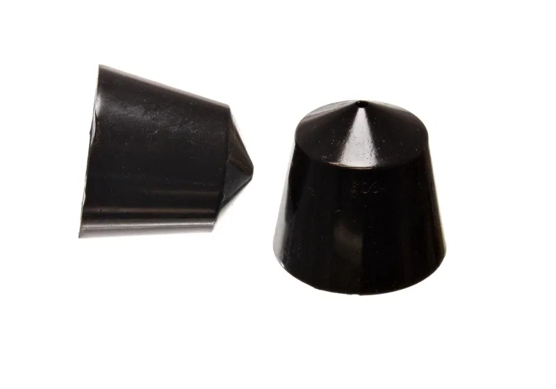 Energy Suspension 15.6101G, Volkswagen Front Bump Stops - Black