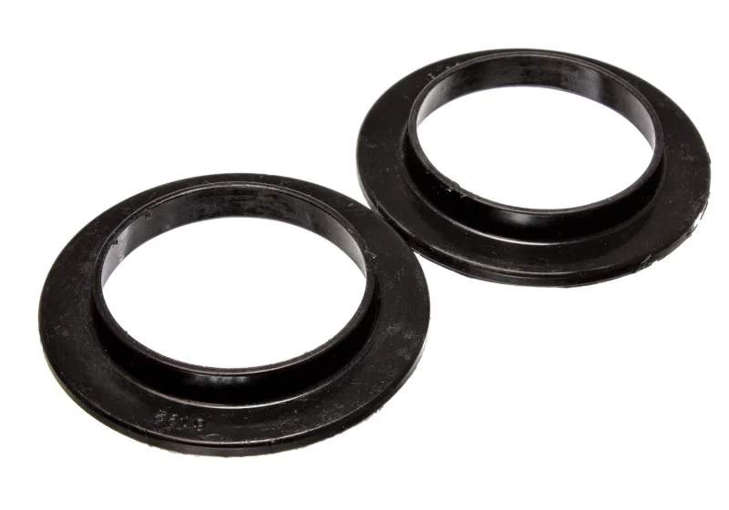 Energy Suspension 9.6114G, Universal 2 3/4in ID 4 1/16in OD 9/16in H Black Coil Spring Isolators (2 per set)