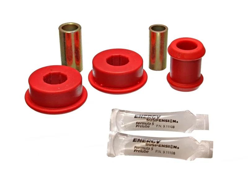 Energy Suspension 3.7115R, Traction Bar Bushing Set - Red for Chevrolet Camaro