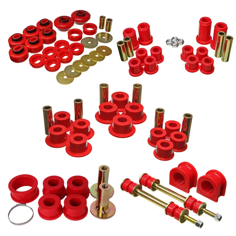Energy Suspension 3.18137R, 07-13 Chevrolet Silverado C1500 Master Set - Red