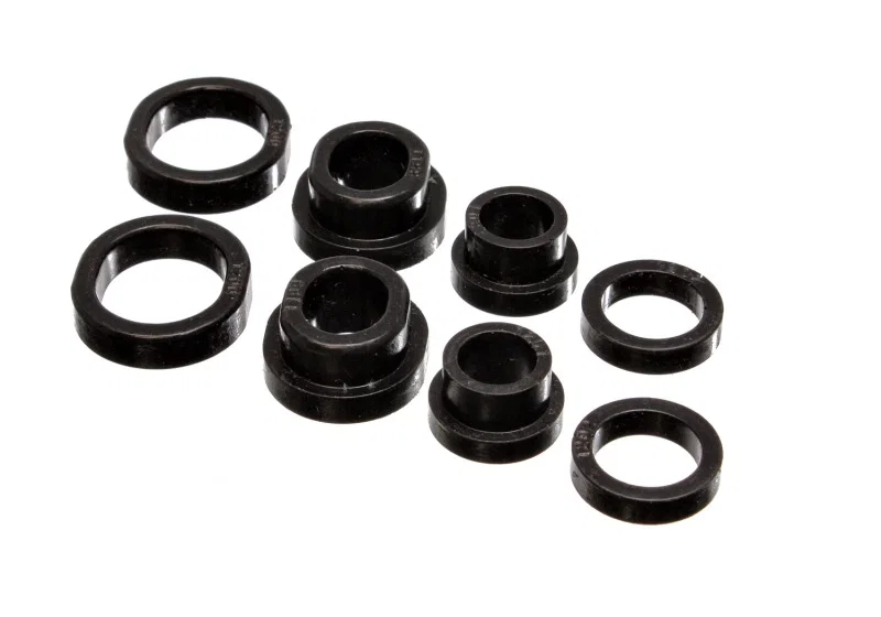 Energy Suspension 7.1116G, 95-03 Nissan Maxima Black Motor Subframe Bushing Set - front lower (Must reuse all