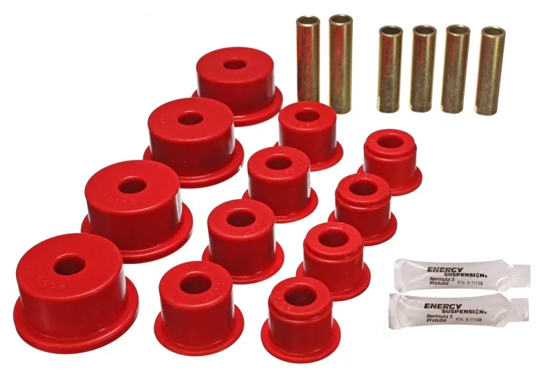 Energy Suspension 2.2109R, Jeep/Cherokee/Comanche Spring Bushing - Red