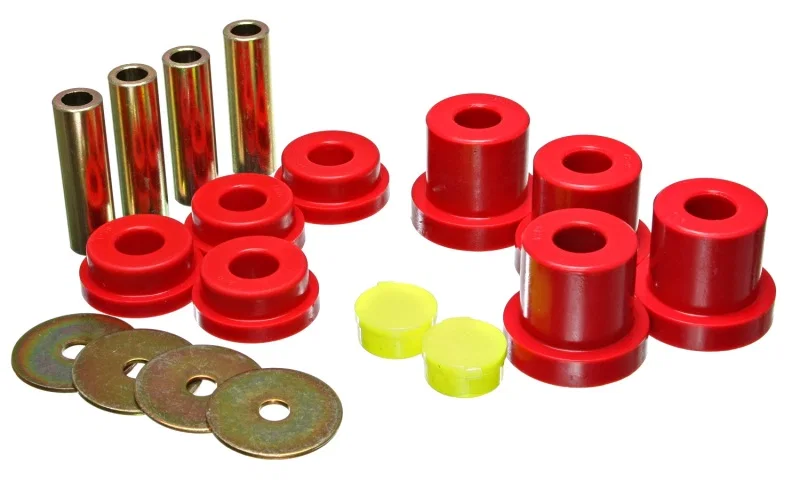 Energy Suspension 8.4108R, 05-07 Scion tC Red Rear Sub Frame Bushing Set