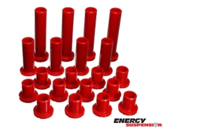 Energy Suspension 70.7007R, Polaris RZR 800/800S Rear A-Arm Bushings - Red