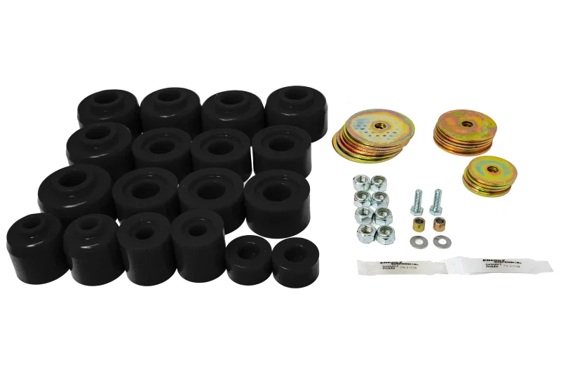 Energy Suspension 8.4120G, 10-24 Toyota 4Runner Body Mount Set - Black