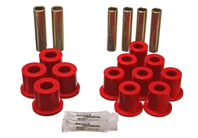 Energy Suspension 4.2114R, Ford Trk Rear Spring Bushing - Red