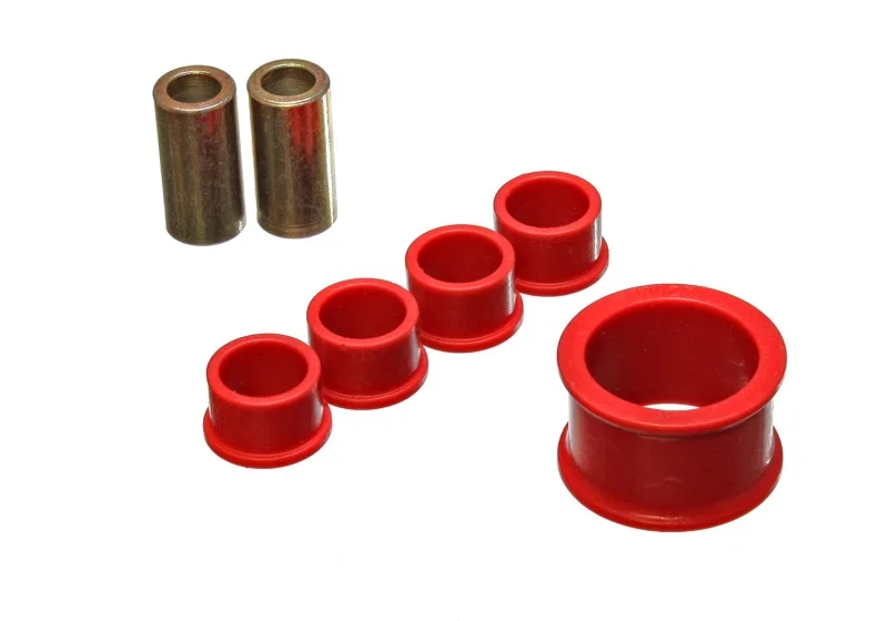 Energy Suspension 7.10105R, 02-09 Nissan 350Z / 03-07 Infiniti G35 Coupe Red Rack and Pinion Bushing Set