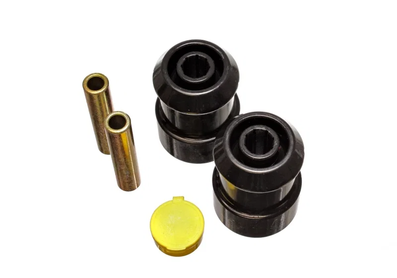 Energy Suspension 15.3119G, 93-99 VW Cabrio/Golf III/GTI/Jetta III Black Rear End Axle Beam Bushing Set