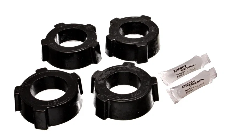 Energy Suspension 15.2108G, 53-68 VW (Air Cooled) Swing Axle Suspension Black Rear Spring Plate Bushing Set