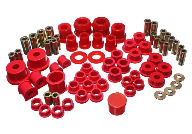 Energy Suspension 11.18104R, 06-14 Mazda Miata Red Master Bushing Set
