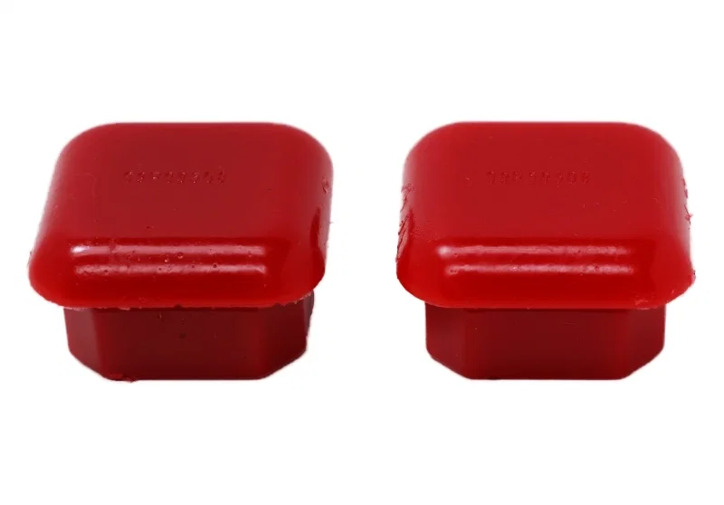 Energy Suspension 9.9551R, Universal End Cap Bushing Set 1.65 SQ - Red