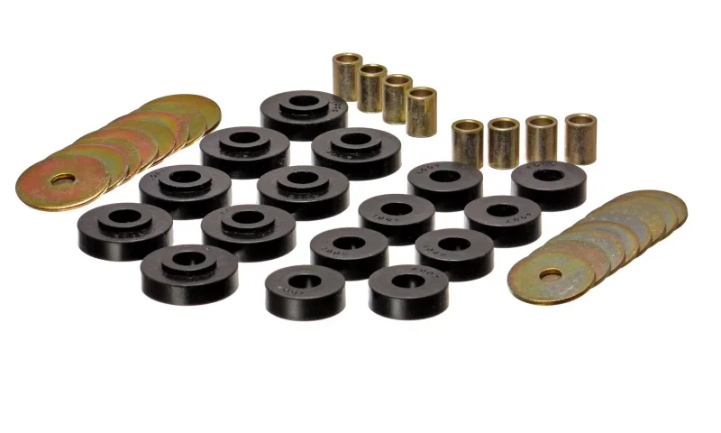 Energy Suspension 3.4152G, Corvette Roadster Body Mt - Black