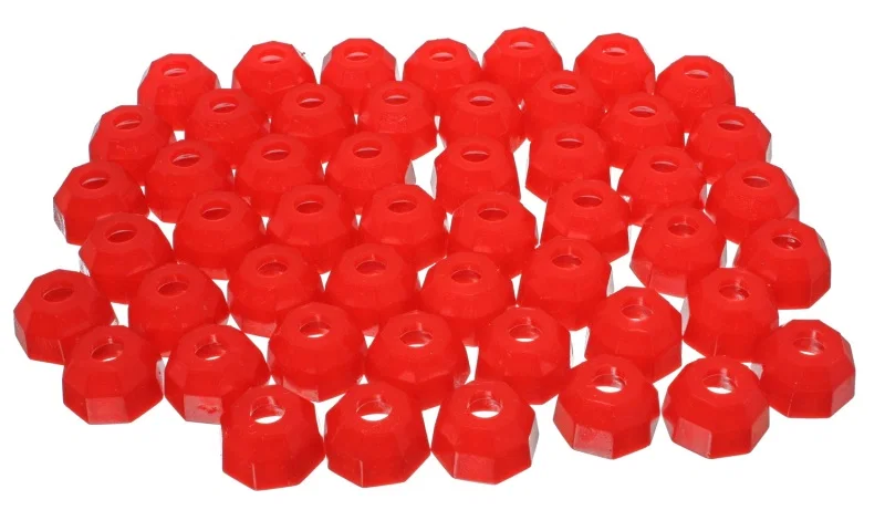 Energy Suspension 9.13118R, Tie Rod End Boot Oct-Box Of 50 - Red