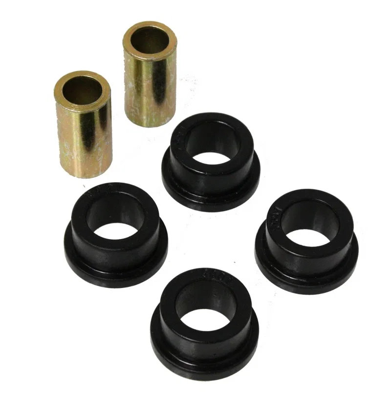 Energy Suspension 9.9105G, Universal Link Flange Type Bushings Black 1.140 OD / .75 ID / 1/2in Bolt Diameter